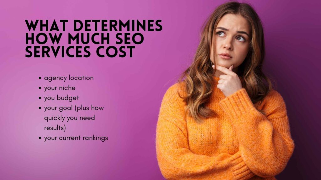 Cost of monthly SEO