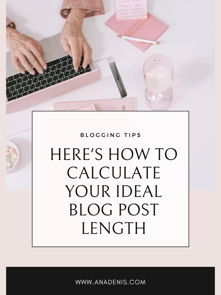 ideal blog post length